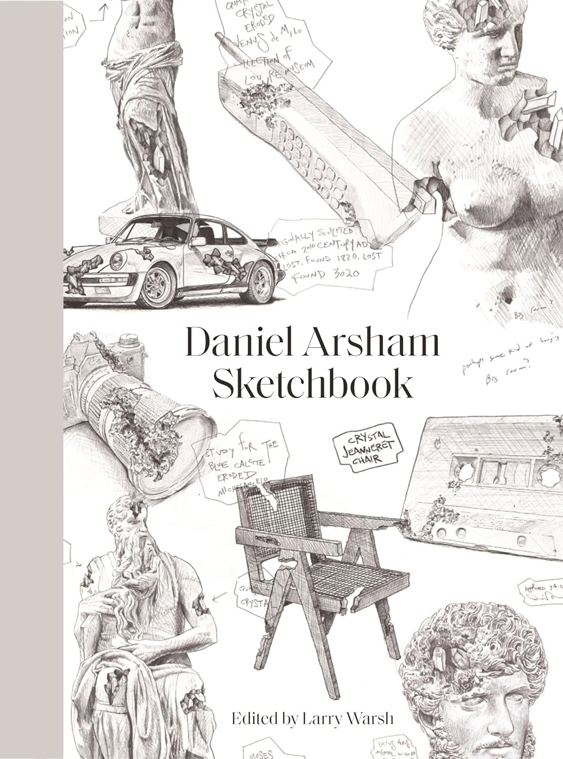 Bìa sách Daniel Arsham - Sketchbook