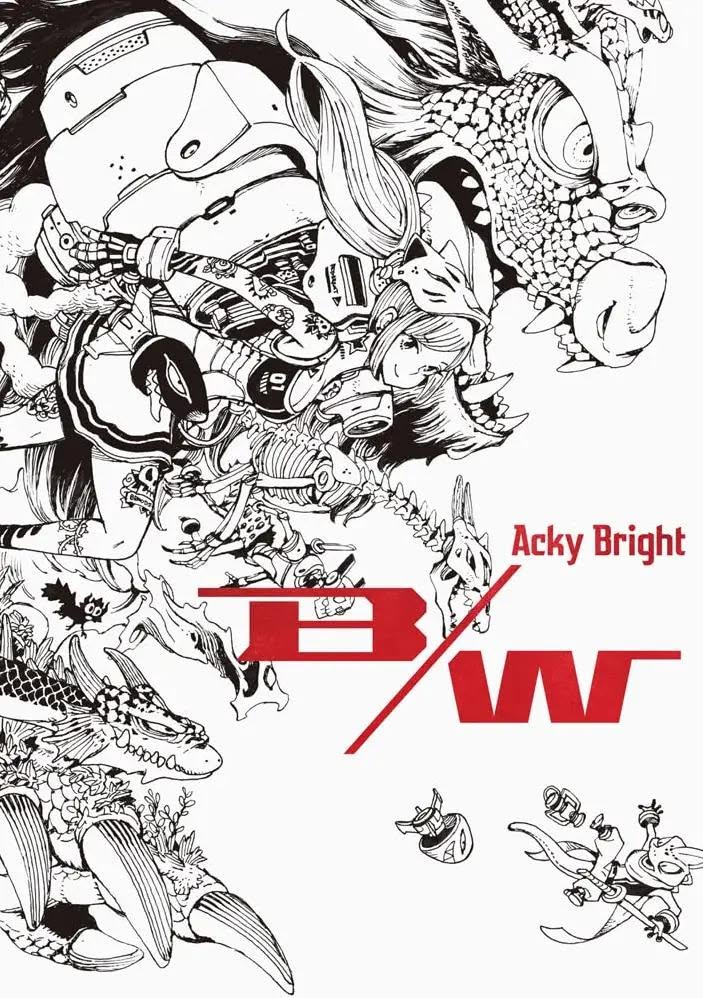Bìa sách Acky Bright B/W