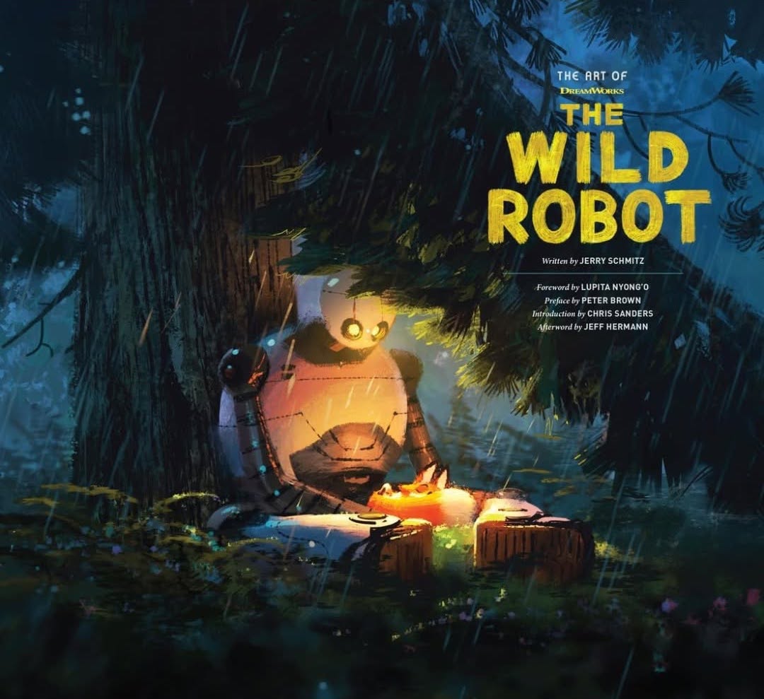 Bìa sách The Art of DreamWorks: The Wild Robot
