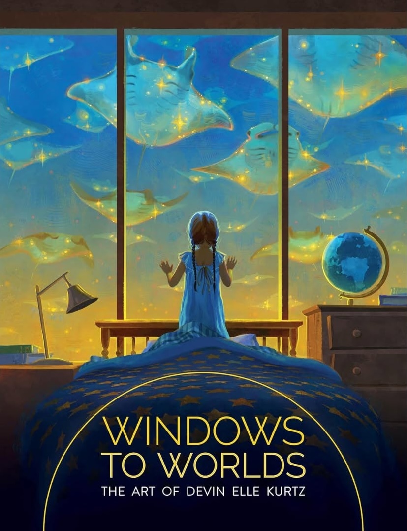 Bìa sách Windows to Worlds: The art of Devin Elle Kurtz