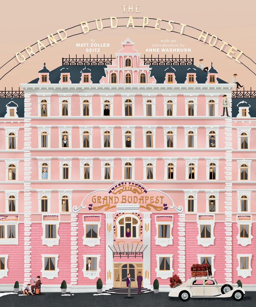 Bìa sách The Wes Anderson Collection: The Grand Budapest Hotel
