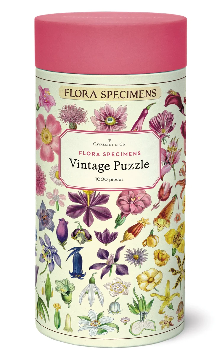 Cavallini Botanical Puzzle Collection